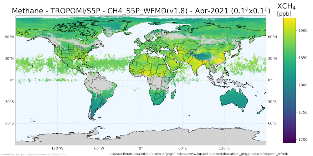 Satellite XCH4 2021 04.