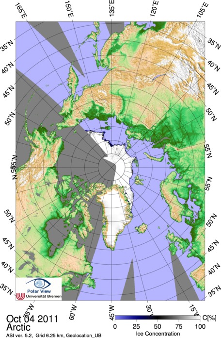 Arctic sea ice extent